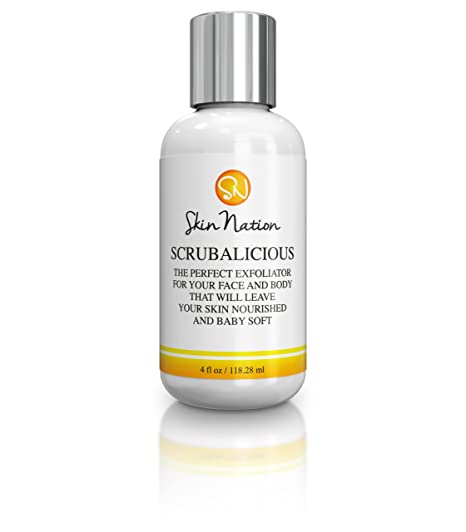 Scrubalicious Exfoliating Face Scrub & Facial Wash | Organic Natural